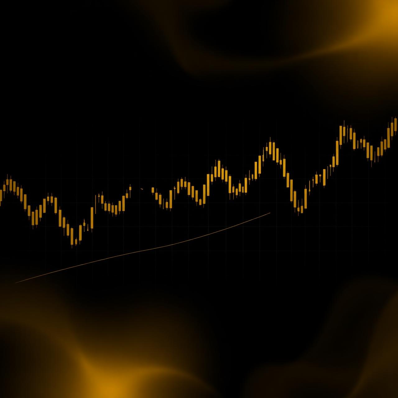 Professional woman trader analyzing charts